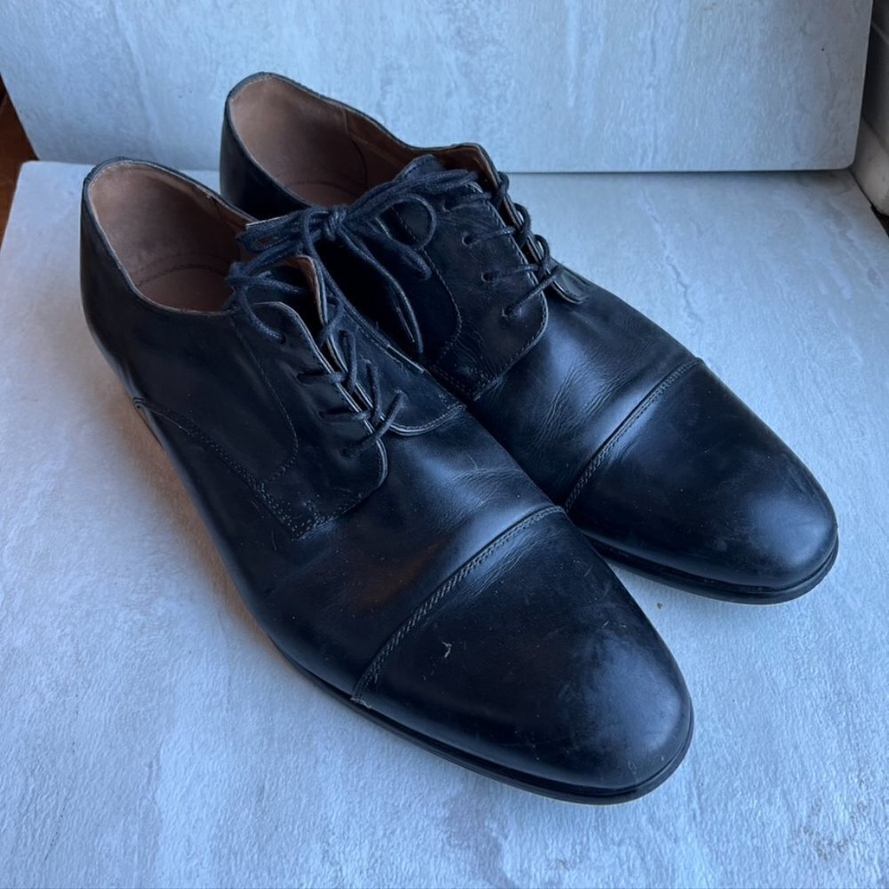 ** Aldo Men's Leather dress shoes Tie Size 10
